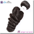 Grado 8A 9A Natural negro 100 cabello peruano sin procesar suelto ondulado Remy Hair